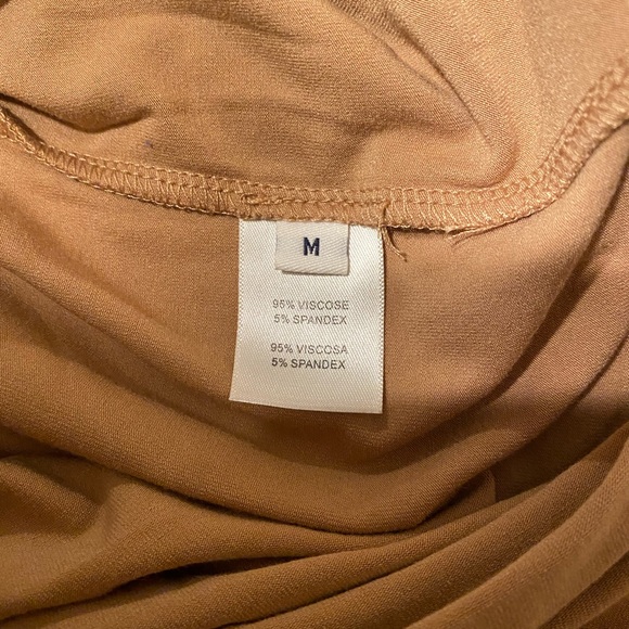 DONCASTER Relaxed Midi Dress with Elastic Waist Solid - Picture 9 of 9